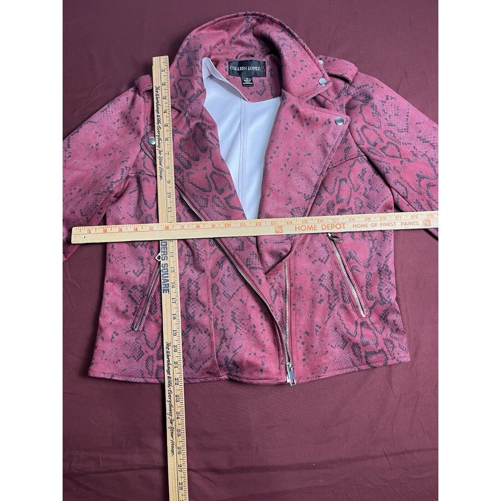 colleen lopez Women's jacket ruby red (M) - Picture 6 of 7